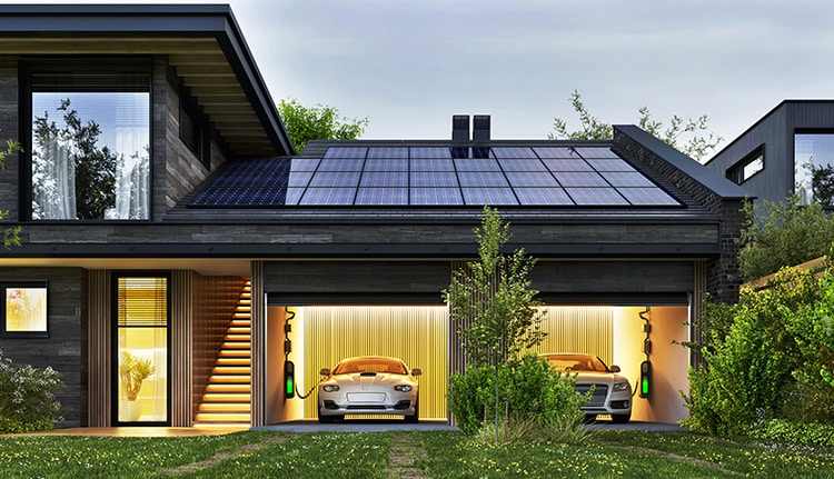 Electric Vehicle Home Solar Charging